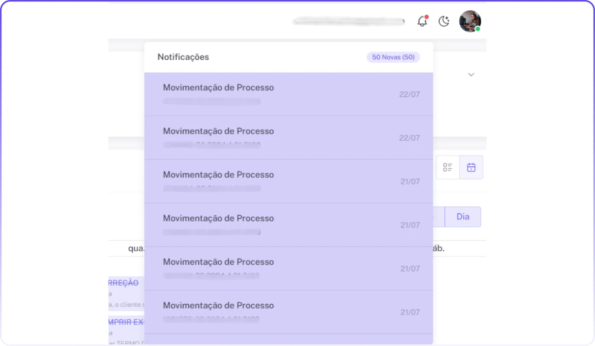 Tela de Automações com IA